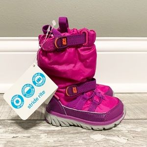 Stride Rite Snow Boots Toddler Size 4.5c